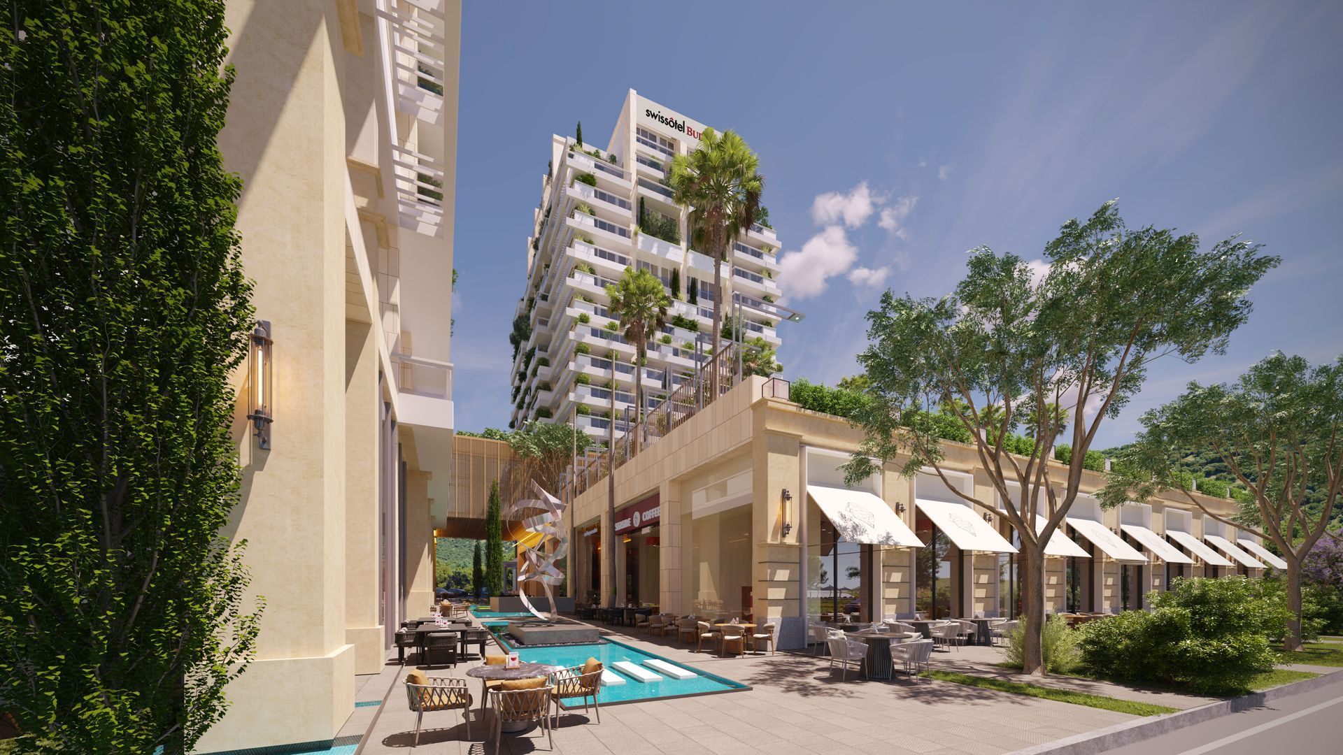amforaproperty.com/Ekskluzivan jednosoban stan 52.4 m² u novom prestižnom kompleksu na prvoj liniji mora,Budva