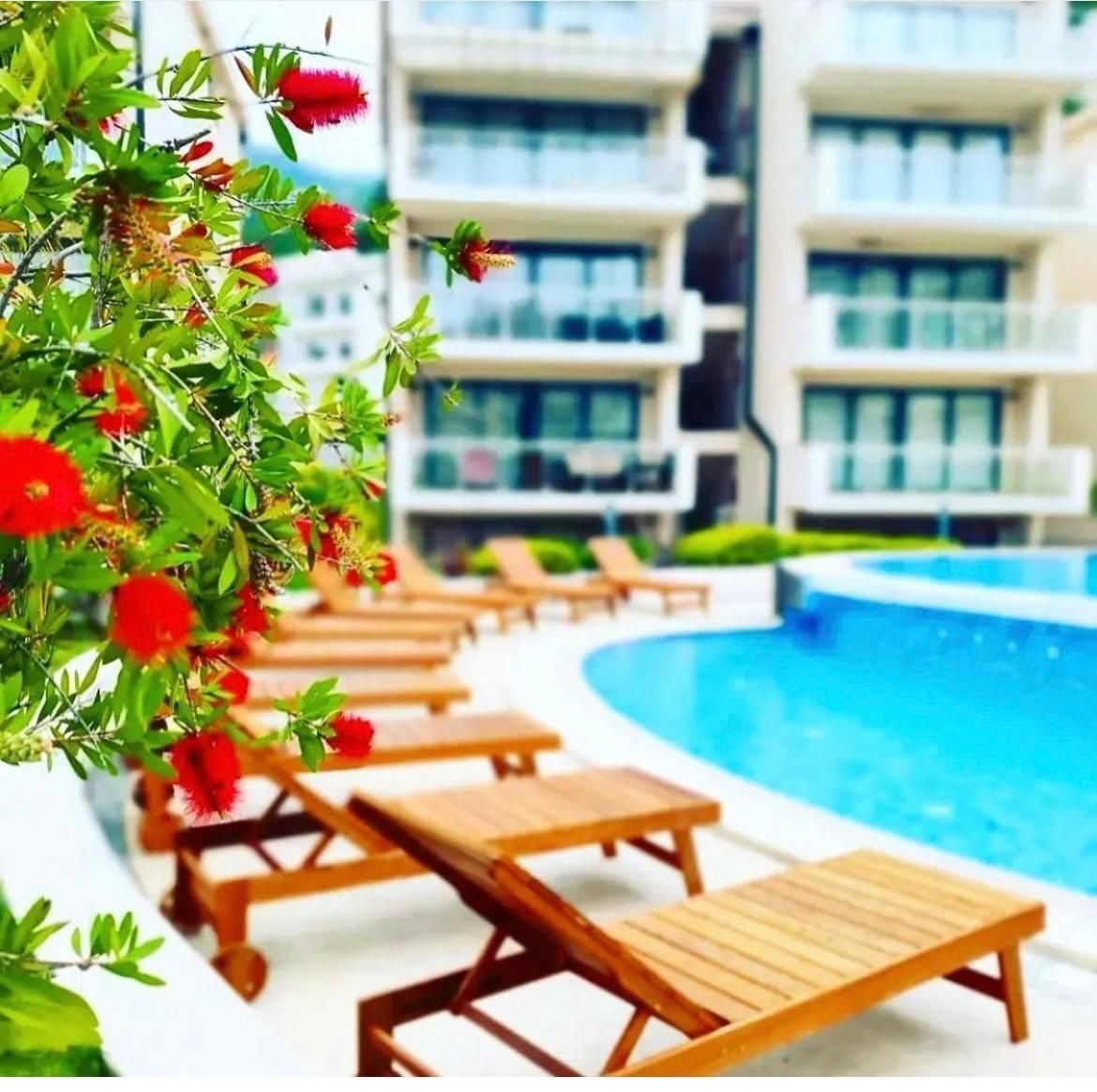 amforaproperty.com/Jednosoban apartman sa u kompleksu sa bazenom,Przno-Budva (NA DUZI VREMENSKI PERIOD)