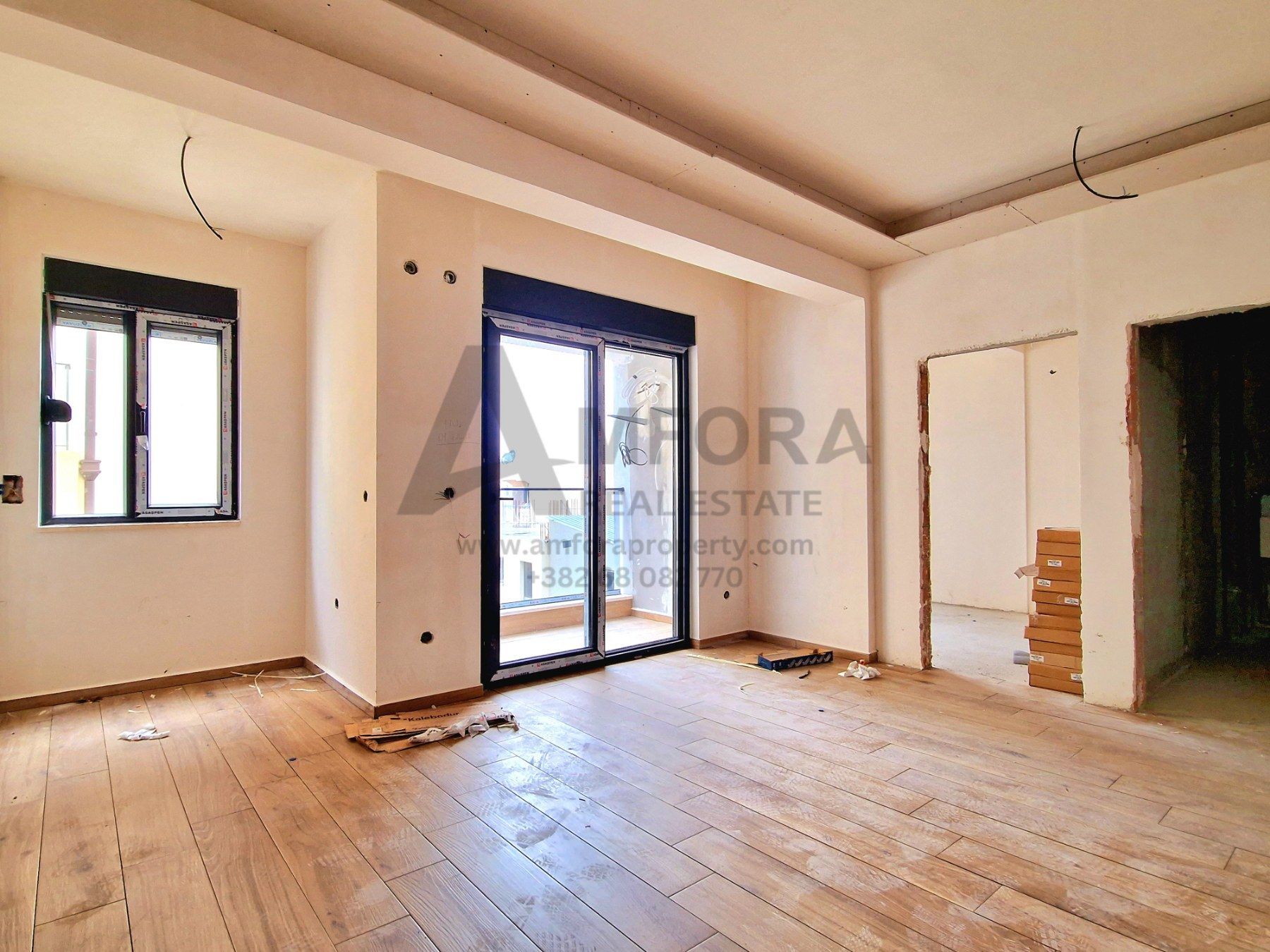 amforaproperty.com/Prodaja stanova u novogradnji u Baru, Dobre Vode - GARSONJERA 27,97M2