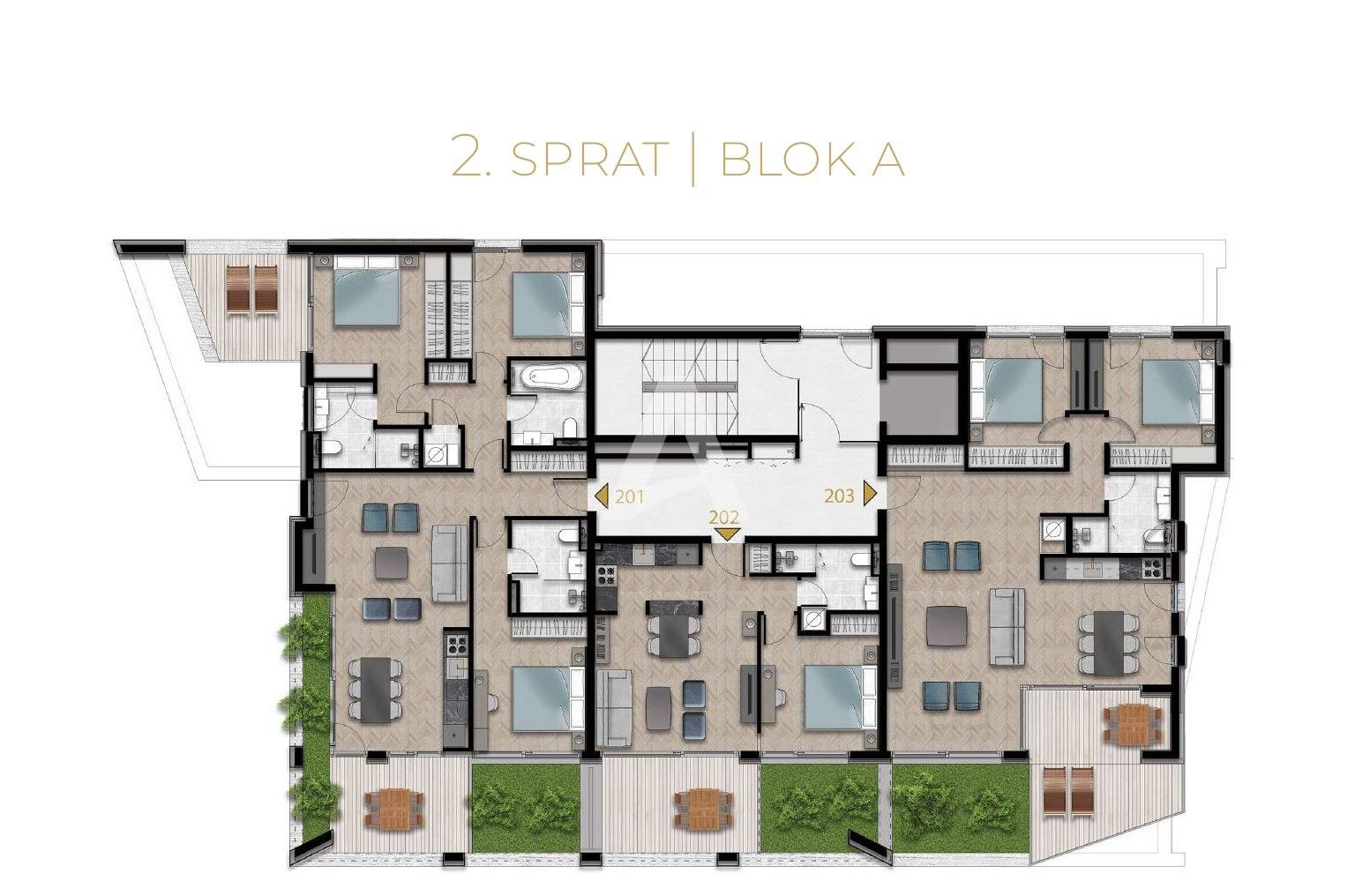 amforaproperty.com/Dvosoban stan u novom luksuznom stambenom kompleksu sa otvorenim bazenom,Tivat,Porto Montenegro