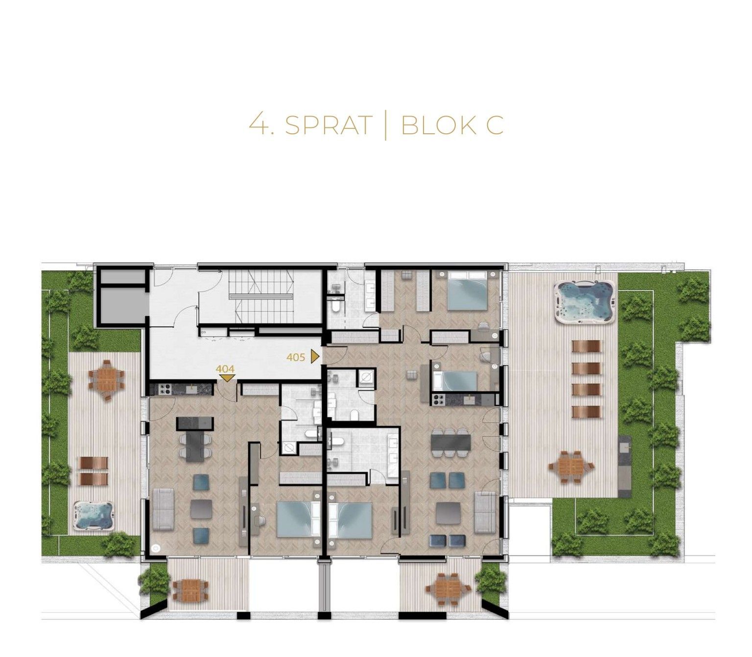 amforaproperty.com/Prodaja,Tivat,Porto montenegro-Jednosoban stan u novom luksuznom stambenom kompleksu sa otvorenim bazenom