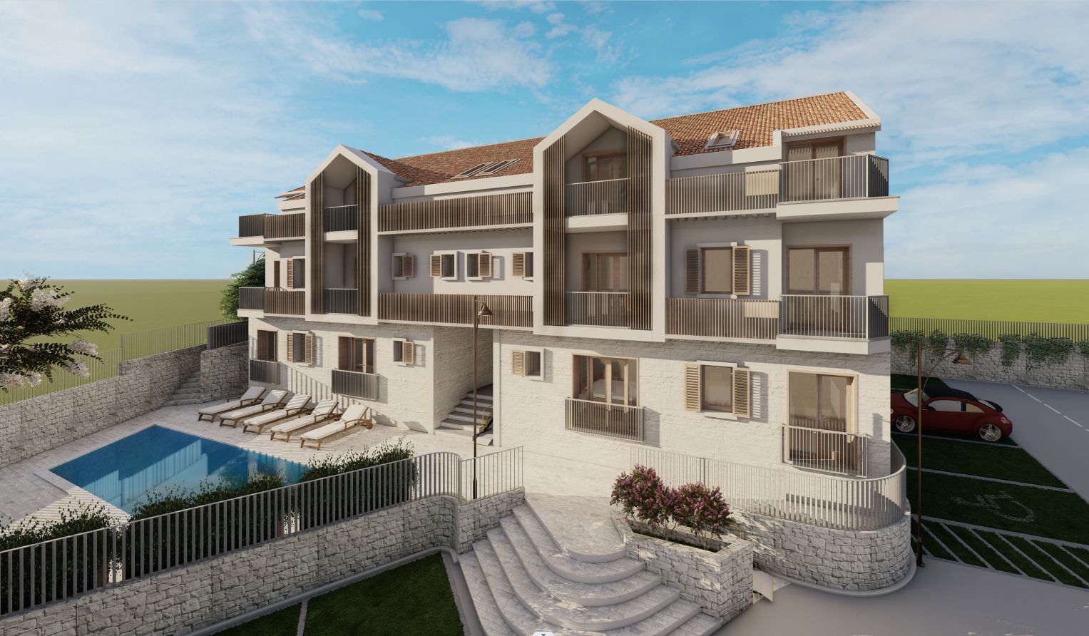 amforaproperty.com/Jednosoban stan 54,27m2 u novom stambenom kompleksu,Risan