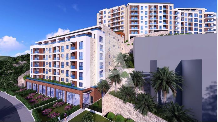 amforaproperty.com/Nov moderan stambeni objekat  ANATOLIA SEASIDE u Bečićima (Jednosoban stan 52m2)