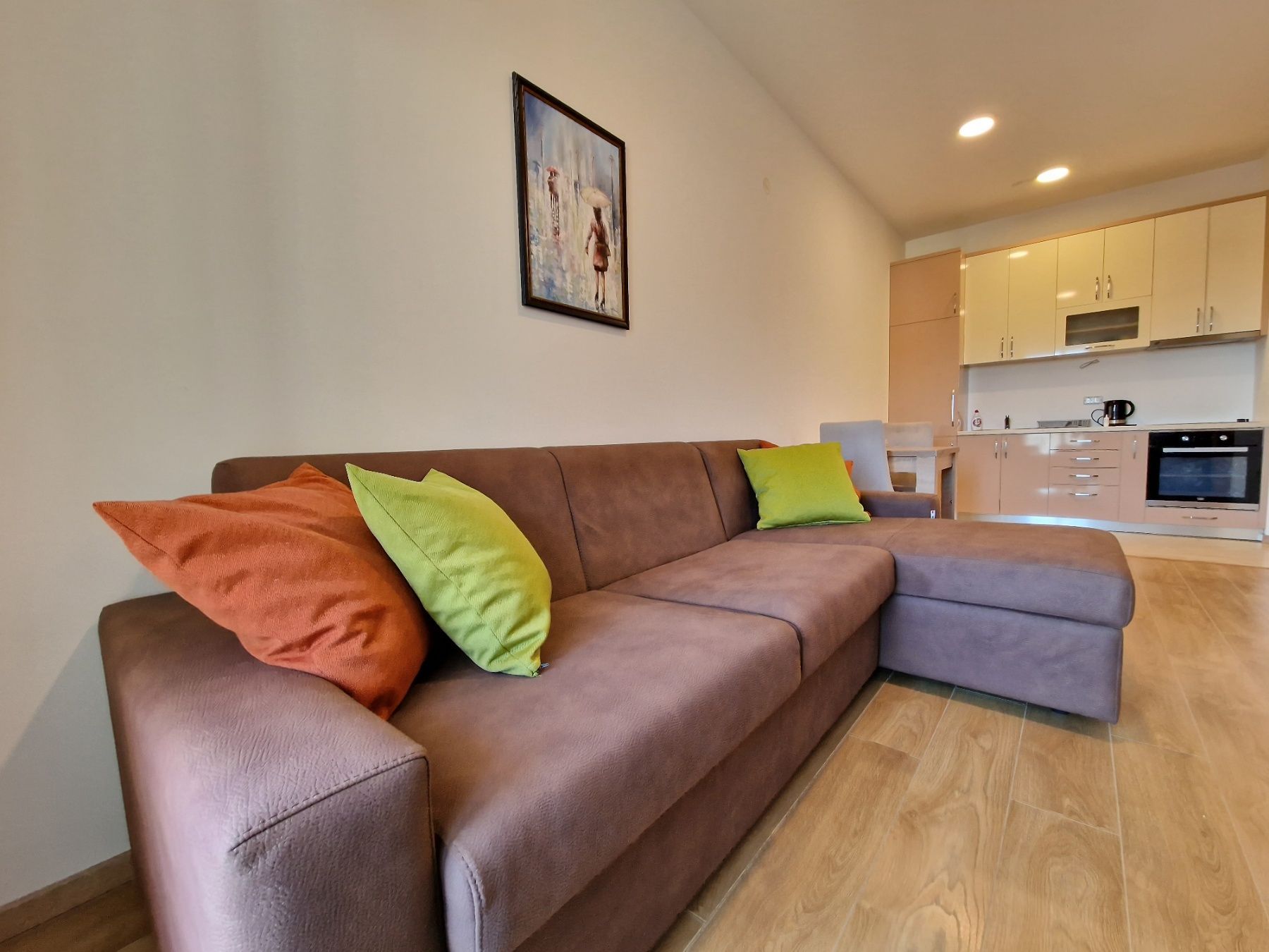 Jednosoban stan sa pogledom na more i grad u Budvi,Podkosljun (NA DUZI PERIOD) - Amfora Real Estate