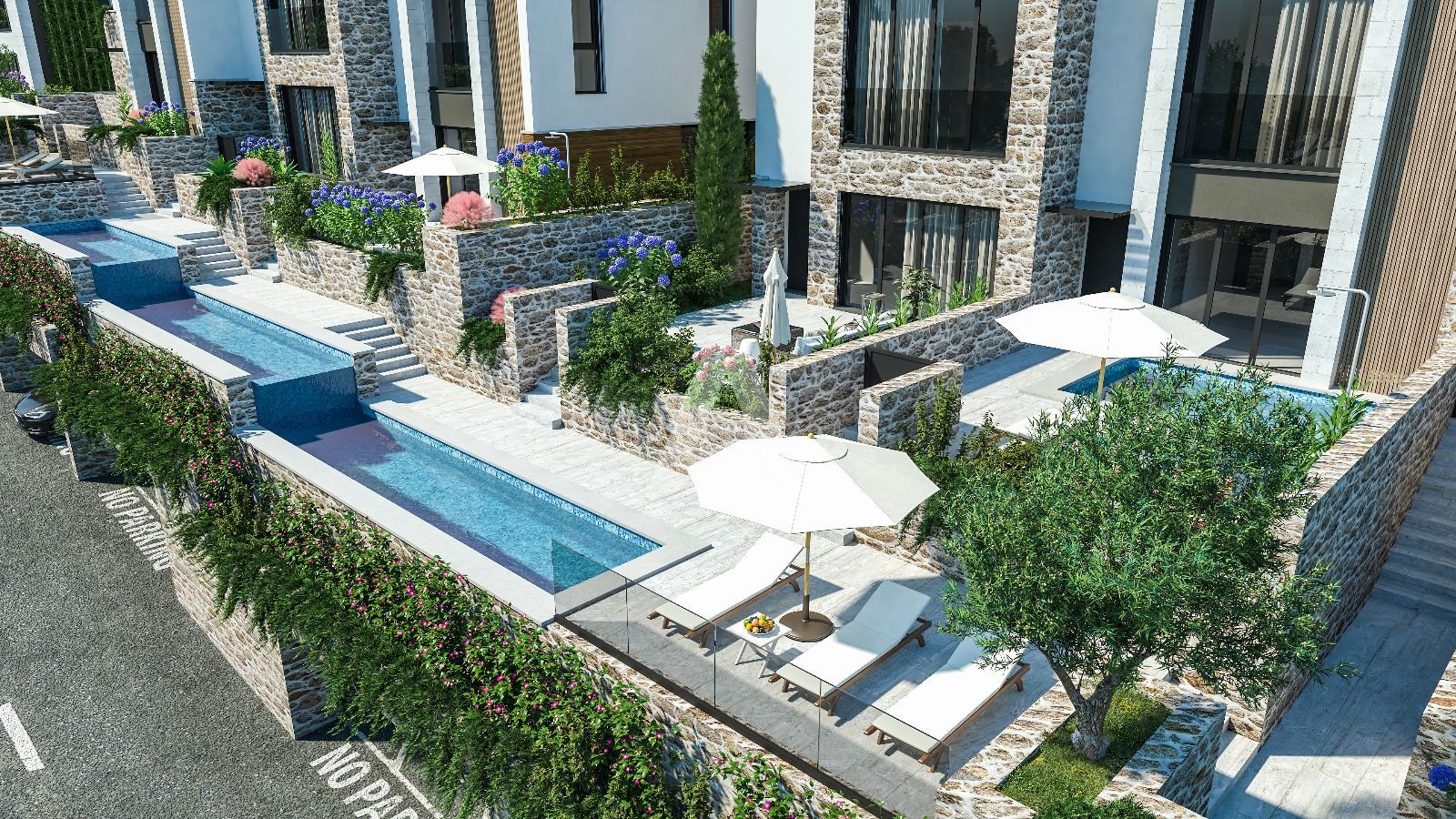 amforaproperty.com/Prodaja luksuznih Townhouse-a u novom kompleksu, Tivat, Donja Lastva