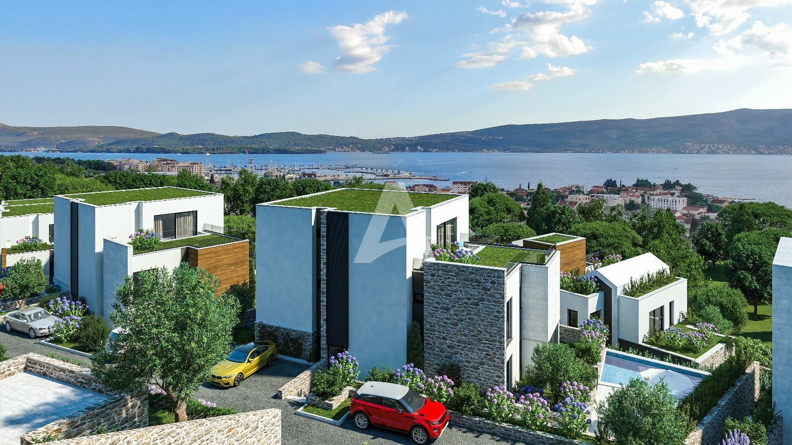 amforaproperty.com/Prodaja luksuznih Townhouse-a u novom kompleksu, Tivat, Donja Lastva