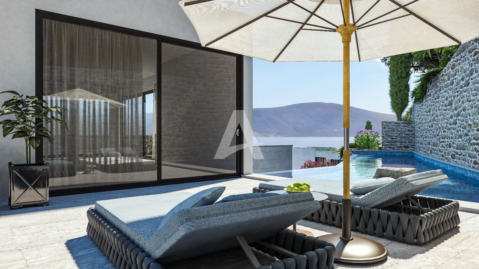 amforaproperty.com/Prodaja luksuznih Townhouse-a u novom kompleksu, Tivat, Donja Lastva