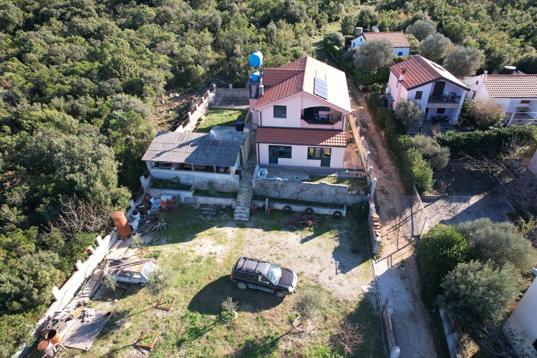 amforaproperty.com/Kuća s placem na prvoj liniji mora u Zukovici, opština Kotor