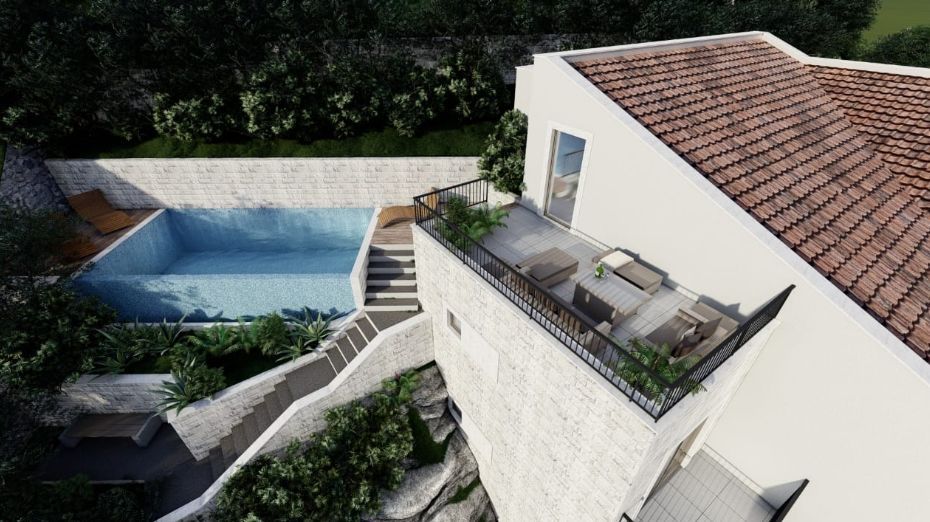 amforaproperty.com/Kamenovo, Budva-Jednosoban stan 41m2 u izgradnji s panoramskim pogledom na more