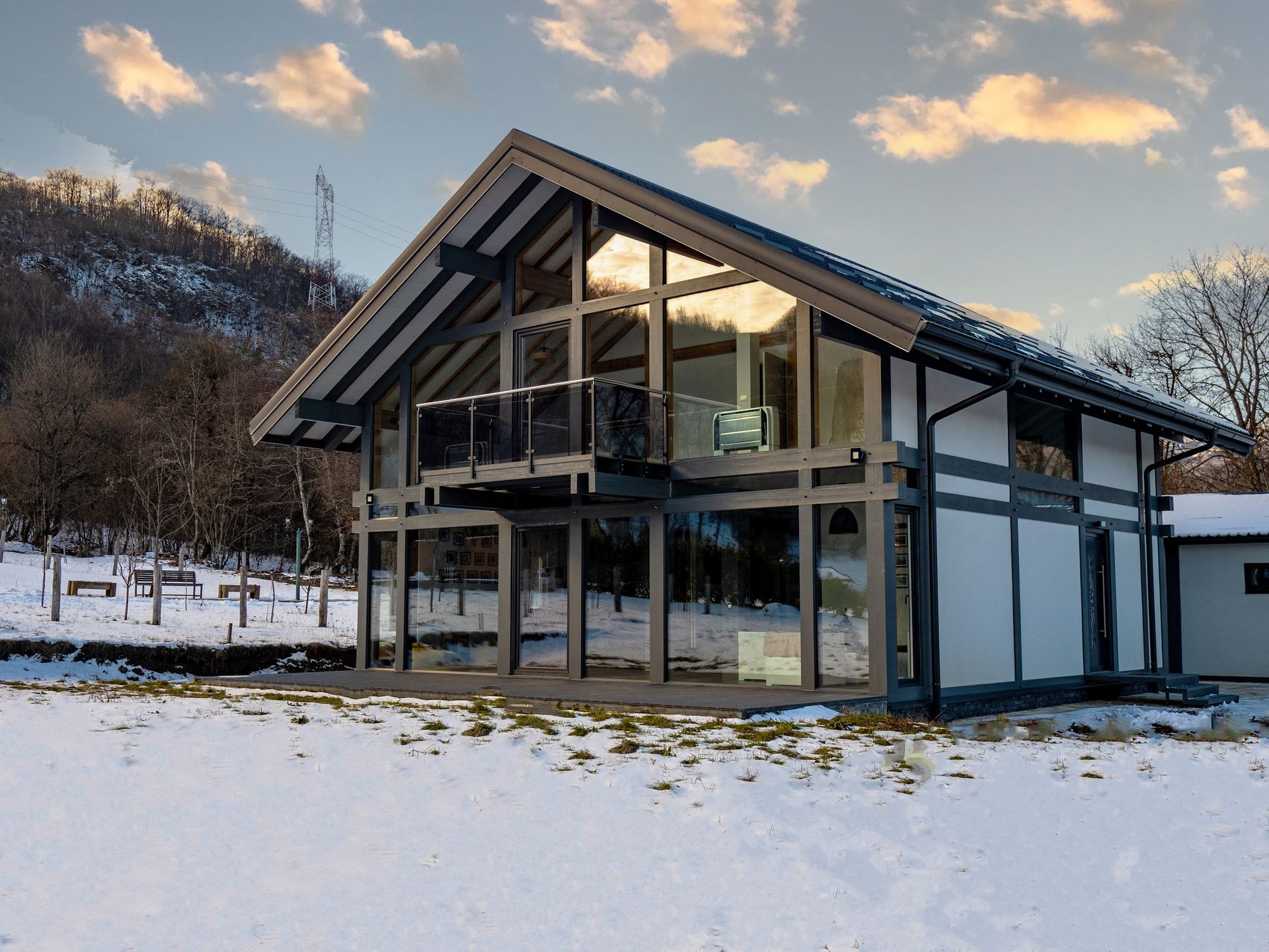 amforaproperty.com/Nova eko-luksuzna planinska chalet vila 200m2, Kolašin, Crna Gora
