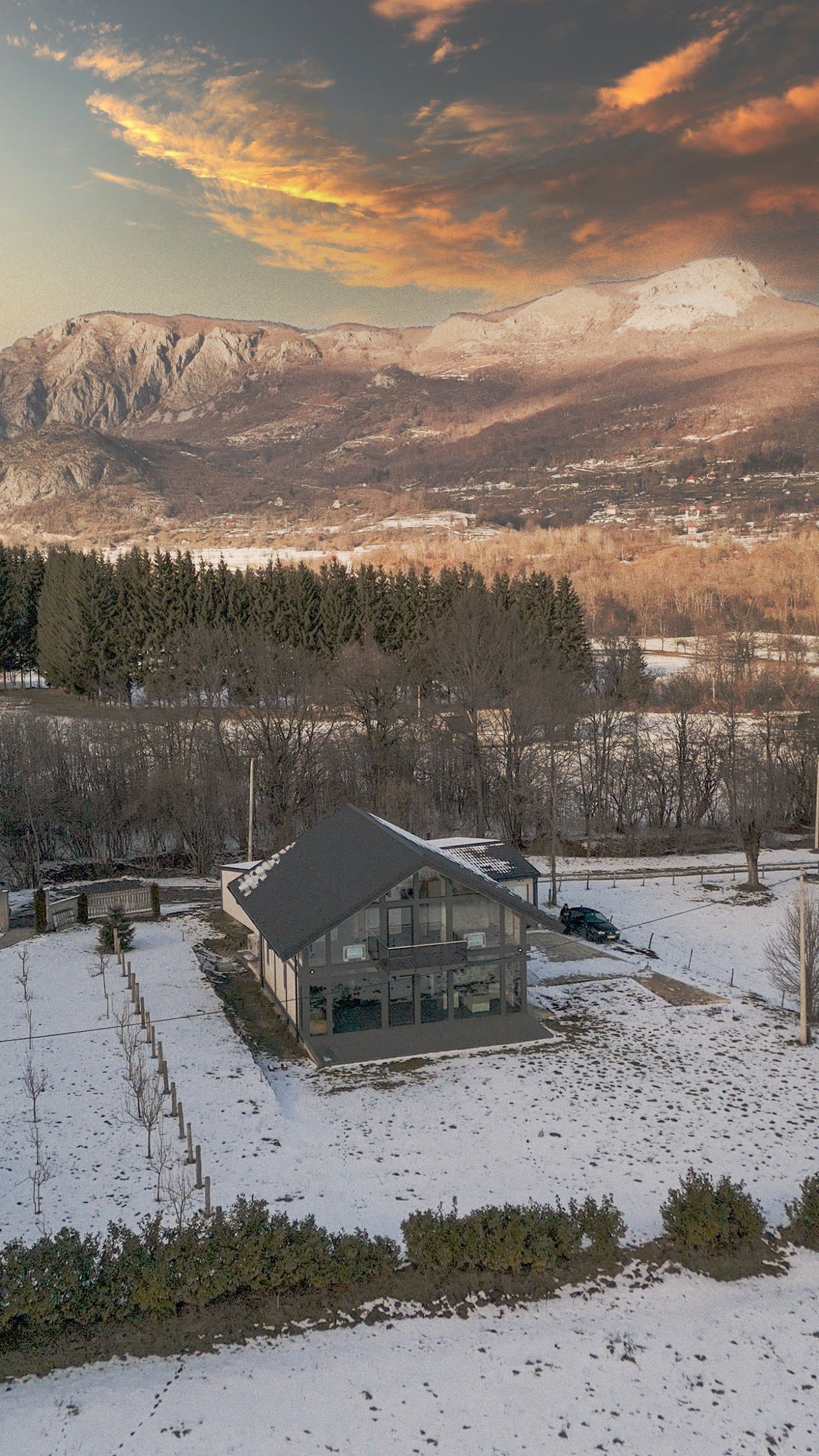amforaproperty.com/Nova eko-luksuzna planinska chalet vila 200m2, Kolašin, Crna Gora
