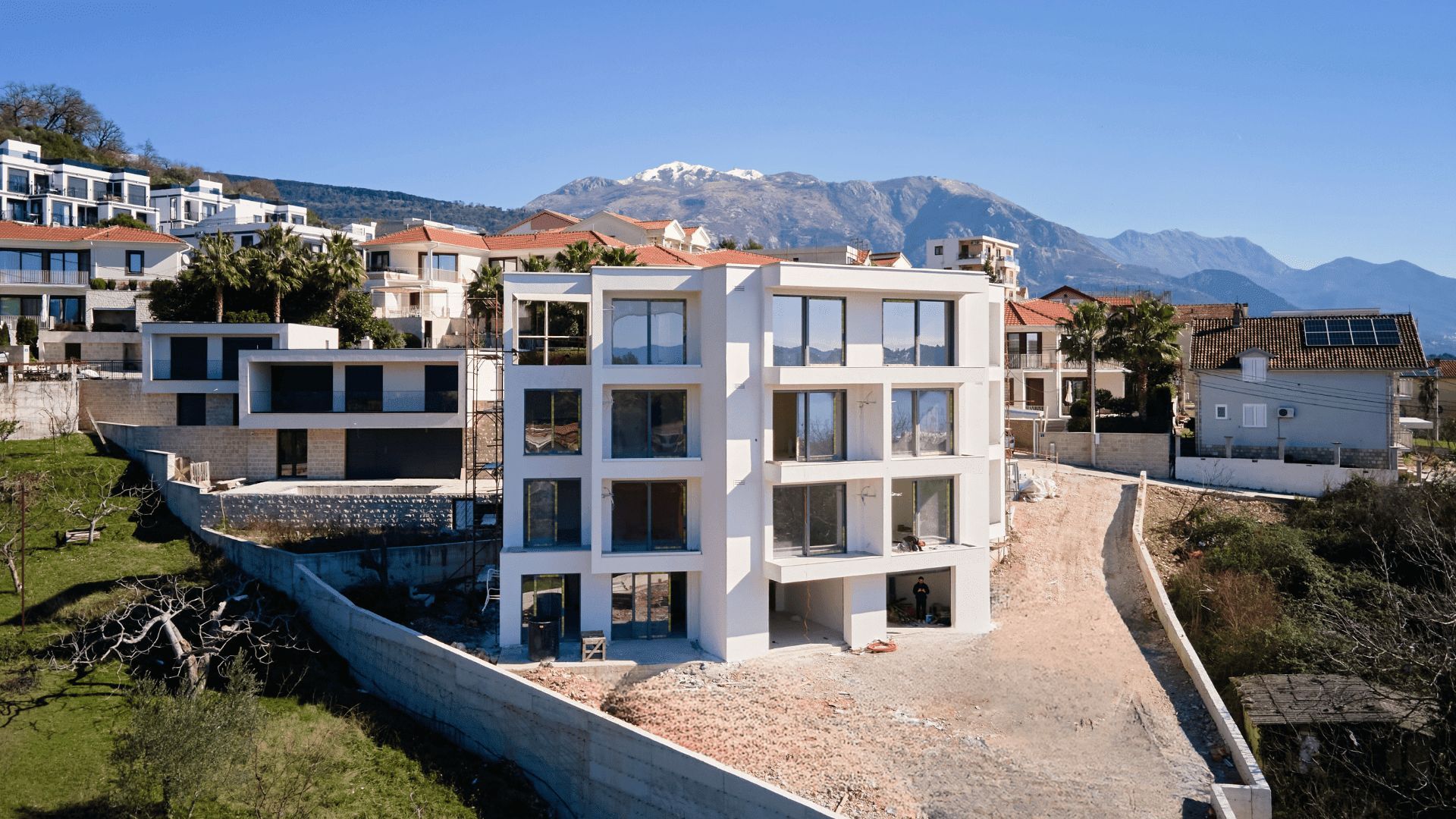 Stanovi u izgradnji sa pogledom na more u novom stambenom kompleksu u Tivtu - Dvosoban 72.6m2 - Amfora Real Estate