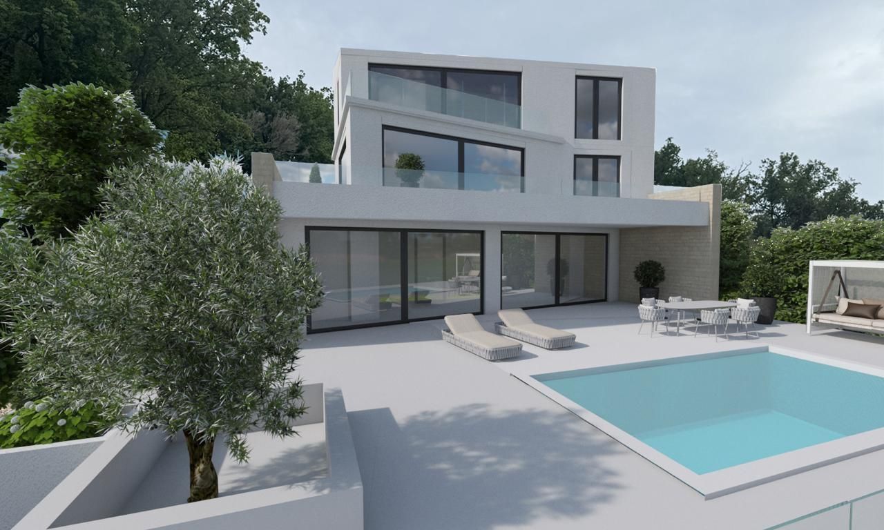 Rijeka Rezevica,Budva-Gradjevinsko zemljiste 1364m2 sa panoramskim pogledom - Amfora Real Estate