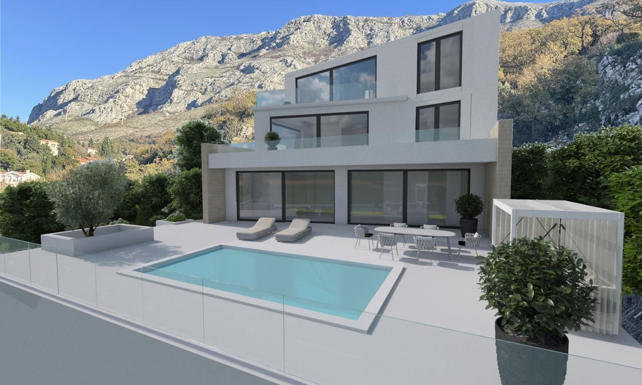 Rijeka Rezevica,Budva-Gradjevinsko zemljiste 1364m2 sa panoramskim pogledom - Amfora Real Estate