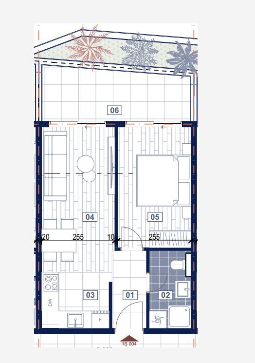 amforaproperty.com/Jednosoban stan 45m2 u novom stambenom kompleksu u izgradnji,Rafailovici (bez placanja poreza od 3%)