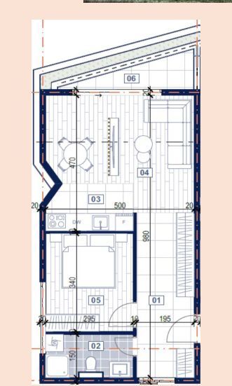 amforaproperty.com/Jednosoban stan 50m2 sa pogledom na more u novom stambenom kompleksu u izgradnji,Rafailovici (bez placanja poreza od 3%)