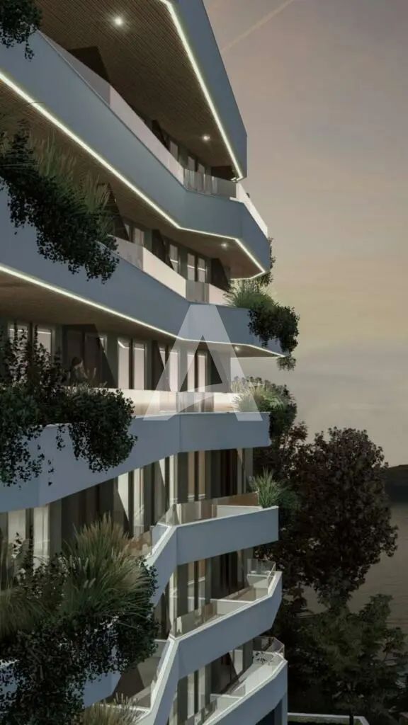 amforaproperty.com/Jednosoban stan 50m2 sa pogledom na more u novom stambenom kompleksu u izgradnji,Rafailovici (bez placanja poreza od 3%)