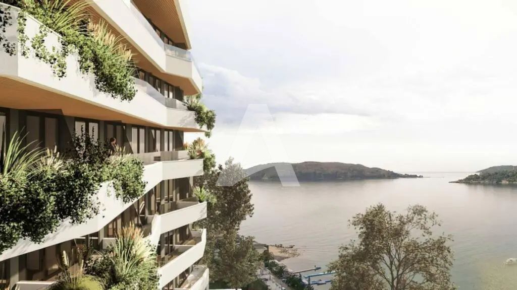 amforaproperty.com/Jednosoban stan 45m2 sa pogledom na more u novom stambenom kompleksu u izgradnji,Rafailovici (bez placanja poreza od 3%)