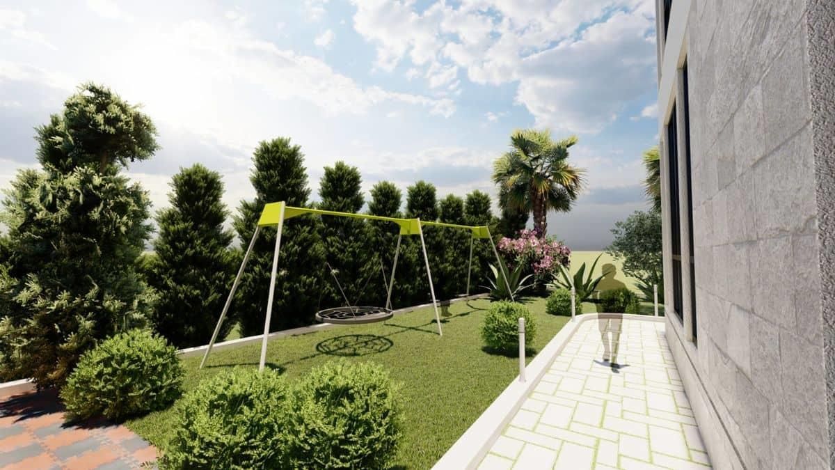 amforaproperty.com/Jednosoban stan 42m2+14m2 gratis terase u novom stambenom kompleksu sa bazenom-Kumbor,Herceg Novi