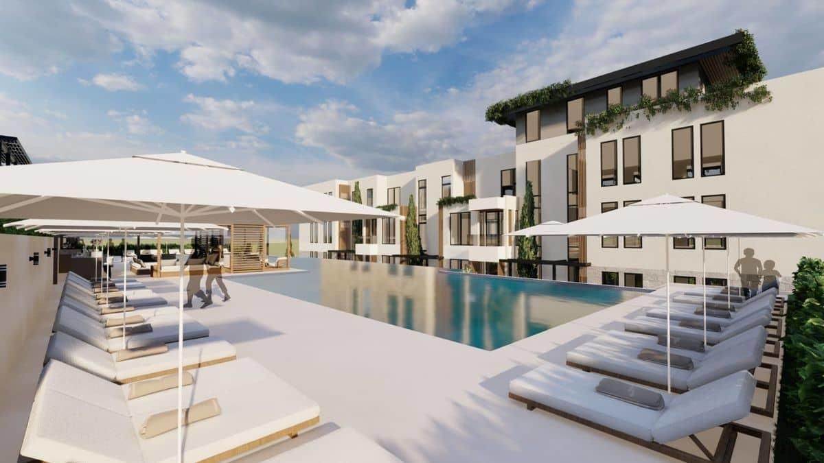 Jednosoban stan 41m2 u novom stambenom kompleksu sa bazenom-Kumbor,Herceg Novi - Amfora Real Estate
