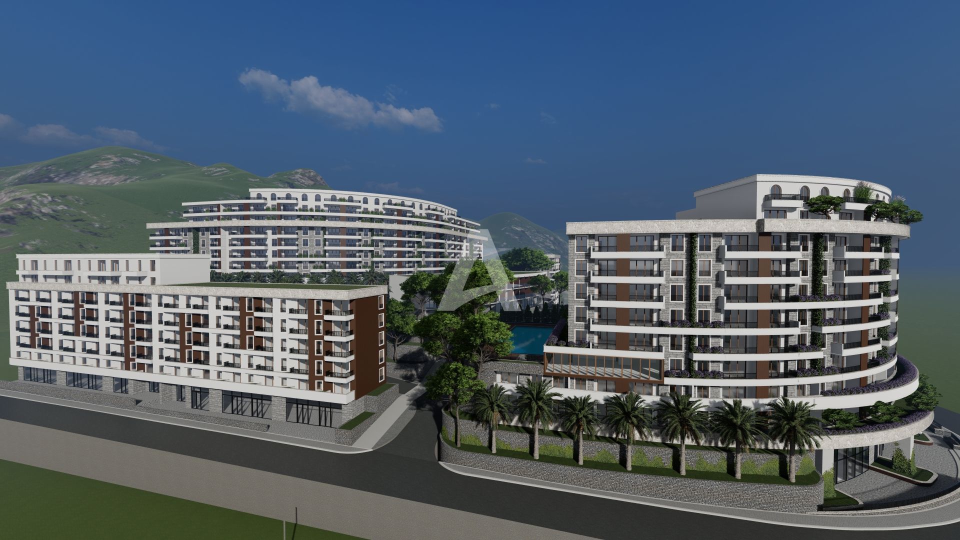 Apartamento 44 m² Becici, Montenegro