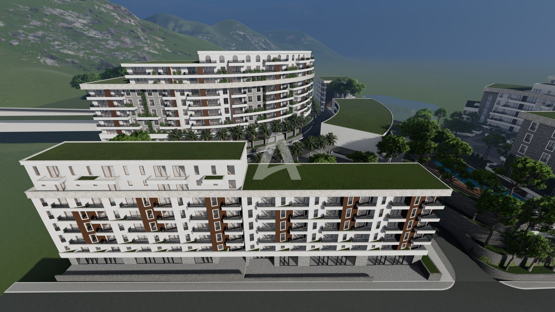 Apartamento 43 m² Becici, Montenegro