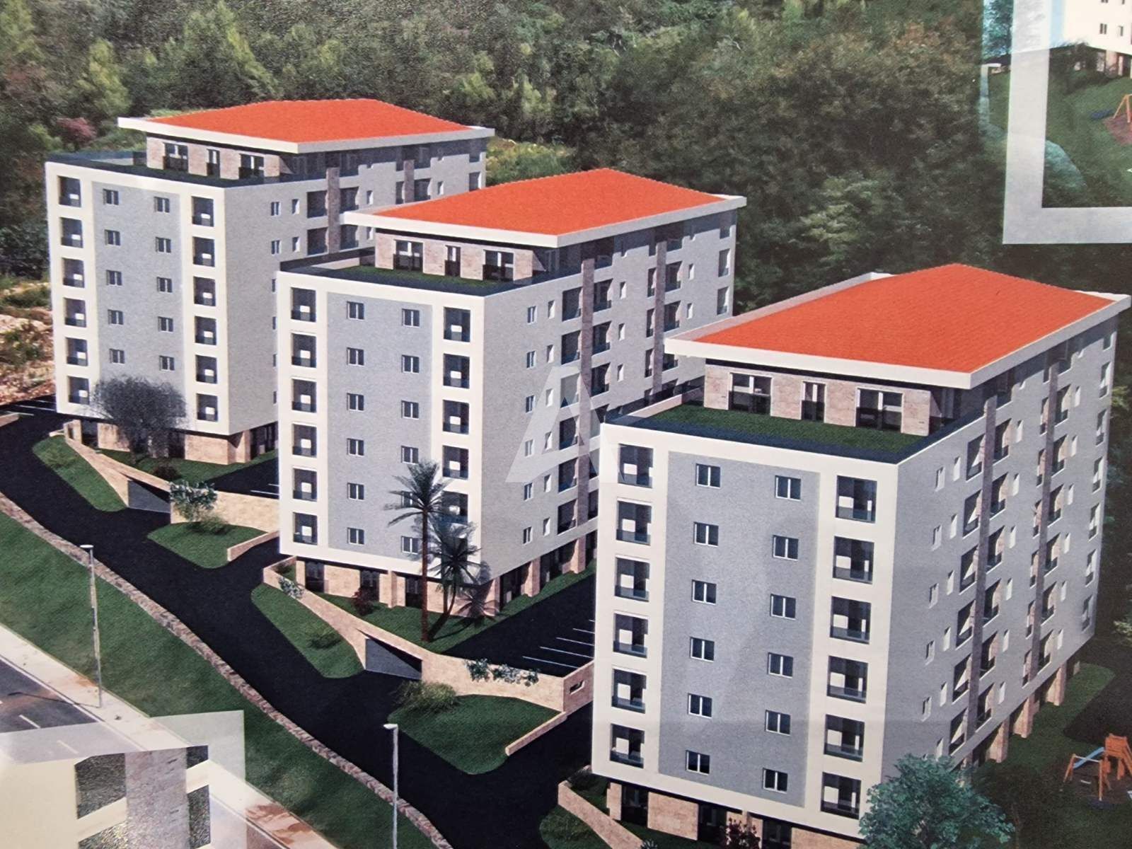 amforaproperty.com/Prodaja Jednosobnog Stana 39m² u Novoj Zgradi u Bečićima – Bez 3% Poreza!