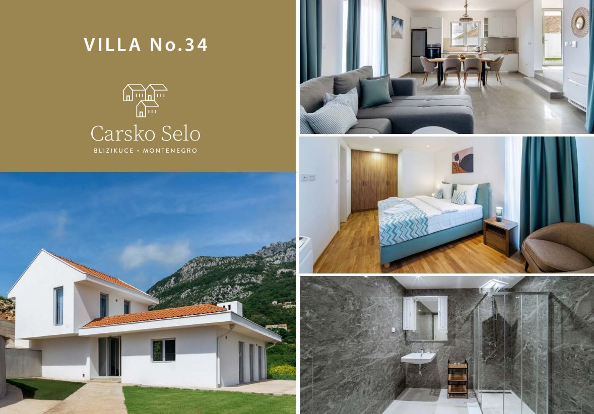 amforaproperty.com/Ekskluzivne Vile sa Bazenom i Panoramskim Pogledom u kompleksu 'Carsko Selo', Blizikuće – (Vila 1)