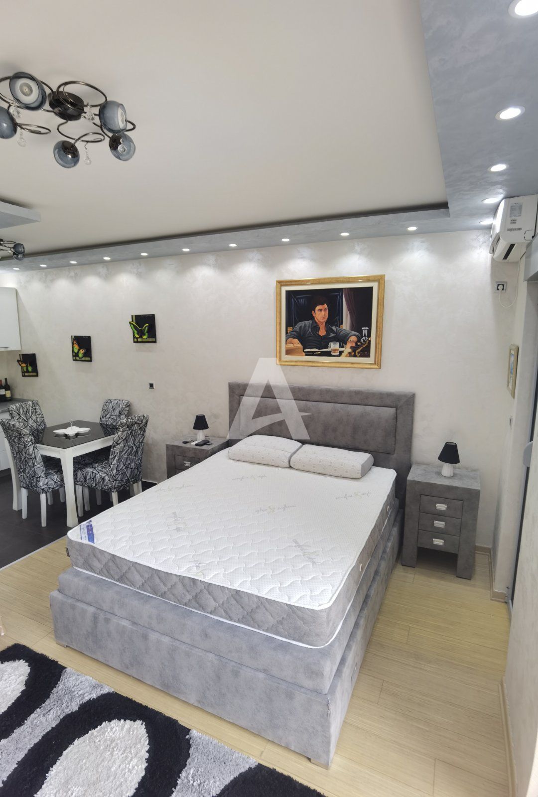 amforaproperty.com/Lux studio apartman 34m2, sa pogledom na more, Pržno, Budva (na duzi period)