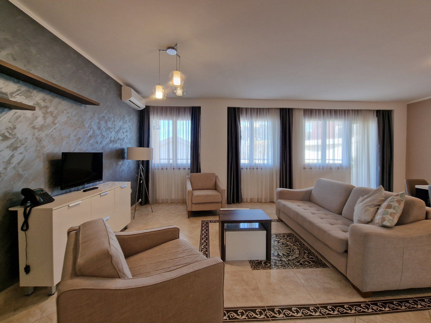 amfora/Jednosoban apartman u kompleksu Anatolia, Povrsine 90m2 (Na duzi period)