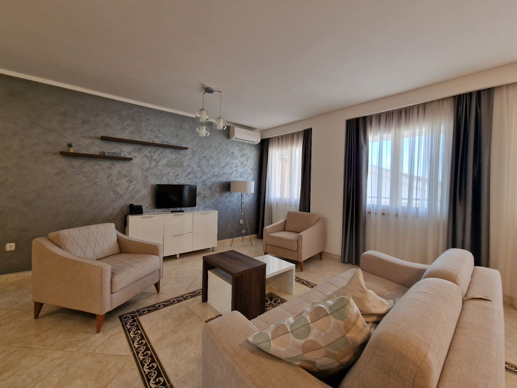 amforaproperty.com/Jednosoban apartman u kompleksu Anatolia, Povrsine 90m2 (Na duzi period)