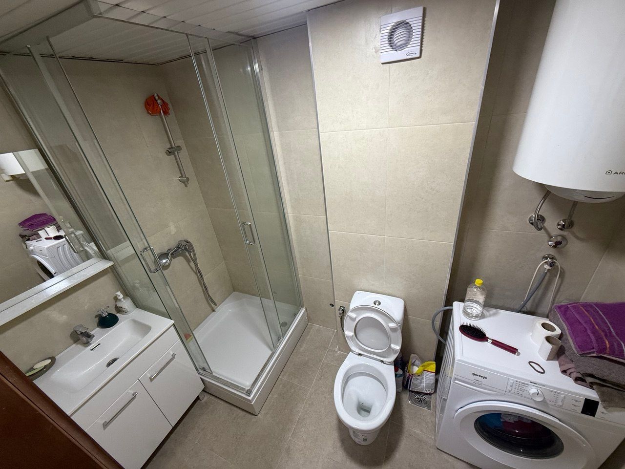 Namesten jednosoban apartman 55m2 u Budvi (Na duzi period) - Amfora Real Estate