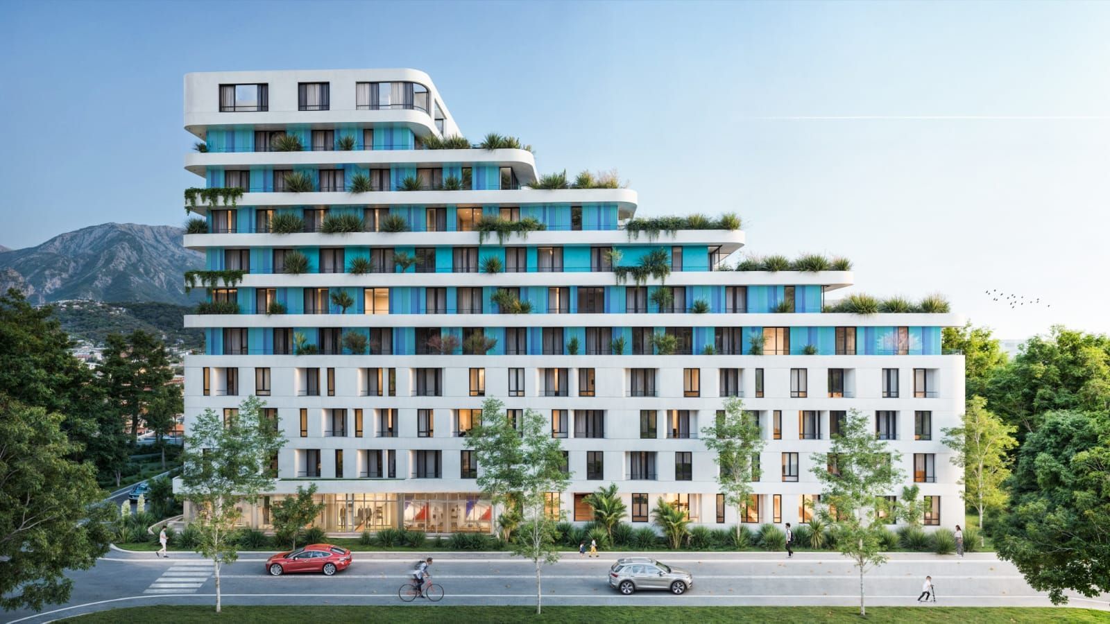 amforaproperty.com/Ekskluzivan Penthouse u izgradnji u Baru: 110m² stambenog prostora + 76m² terasa sa pogledom na more – Snižena ponuda!