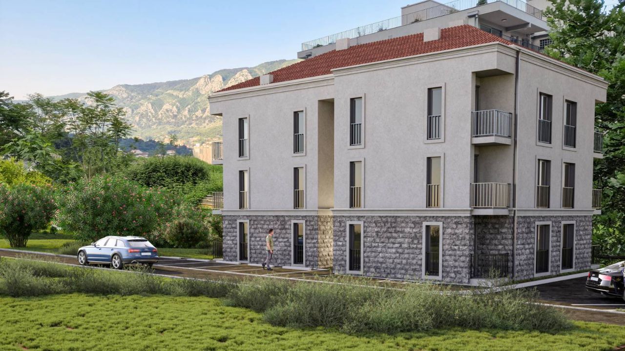 amforaproperty.com/Kotor,Dobrota-Nov jednosoban stan 38m2