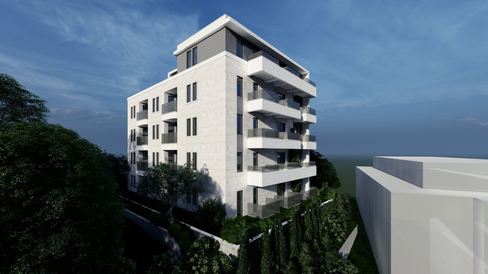 amforaproperty.com/Nov dvosoban stan u izgradnji – 69m², Dubovica, Budva