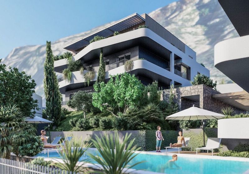 amforaproperty.com/Jednosoban Stan 52,96 m² u Novom Luksuznom Kompleksu - Dobrota, Kotor