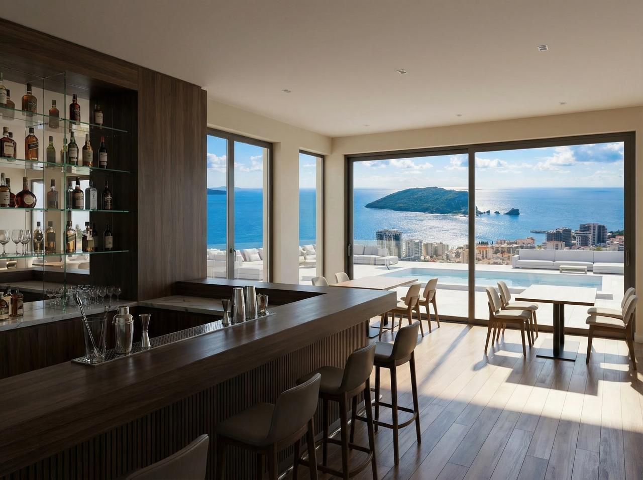 Dvosoban stan 115.76m² sa pogledom na more u novom luksuznom kompleksu u Budvi (Mogućnost kupovine putem hipotekarnog kredita) - Amfora Real Estate