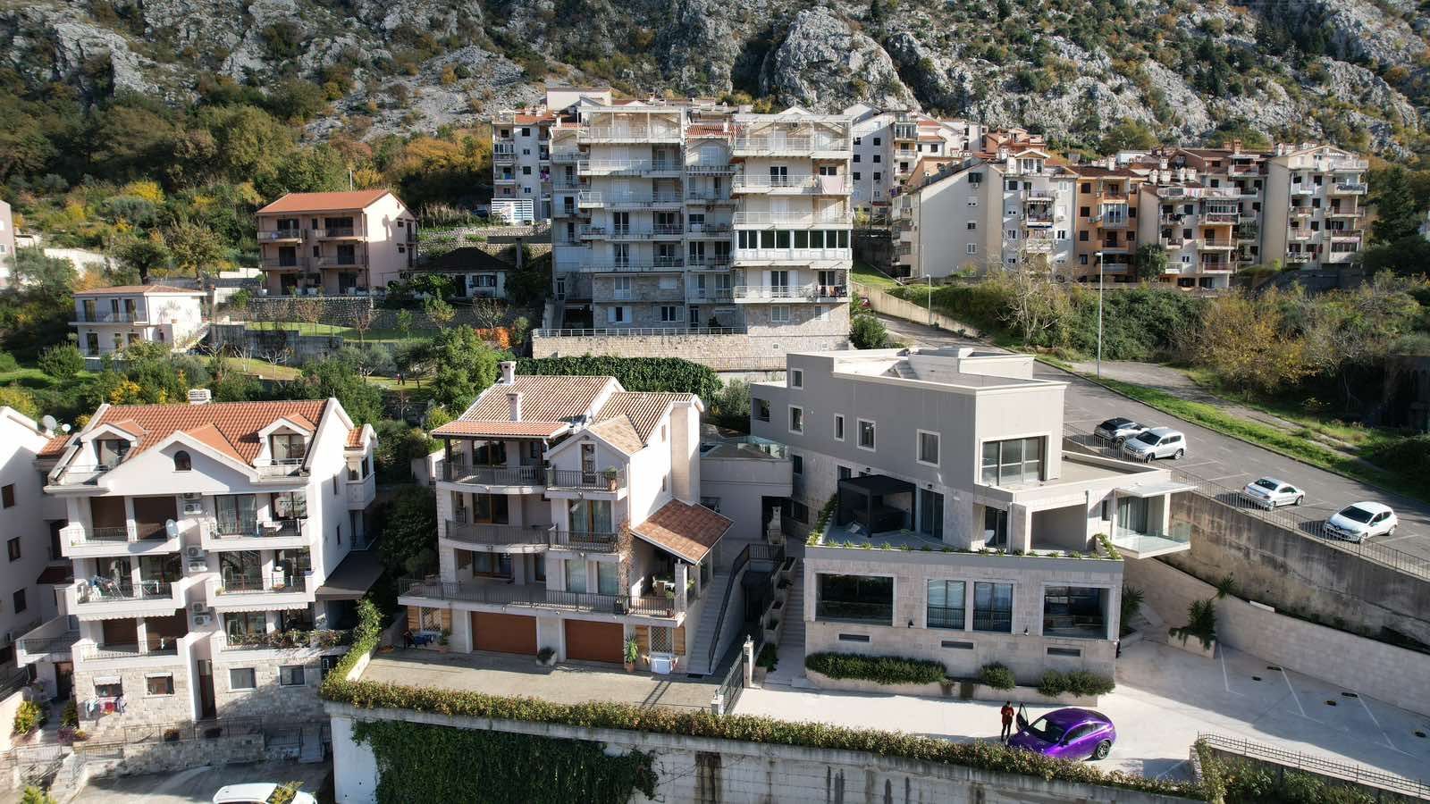 amforaproperty.com/Luksuzni dvosoban stan sa panoramskim pogledom na more, 112 m², garažno mesto – Dobrota, Kotor