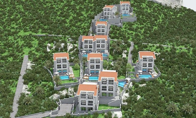 amforaproperty.com/Vila u izgradnji (85% završena), 50m od mora, Kamenari, Herceg Novi