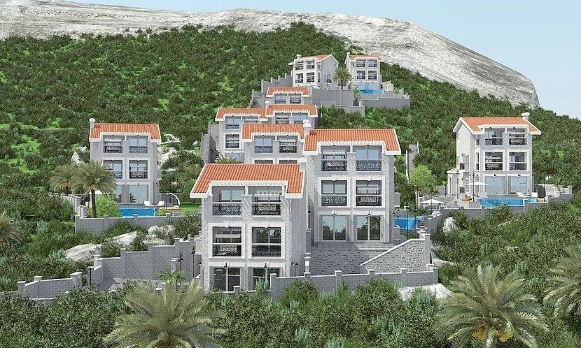 amforaproperty.com/Vila u izgradnji (85% završena), 50m od mora, Kamenari, Herceg Novi