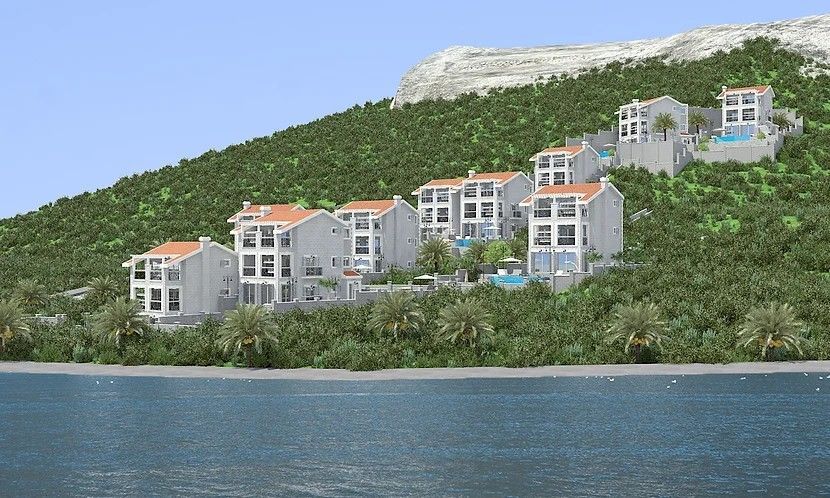 amforaproperty.com/Vila u izgradnji (65% završena), 50m od mora, Kamenari, Herceg Novi