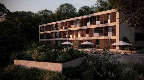 amforaproperty.com/Jednosoban stan 55,70m2 sa pogledom na more u novom kompleksu – Đuraševići, Tivat