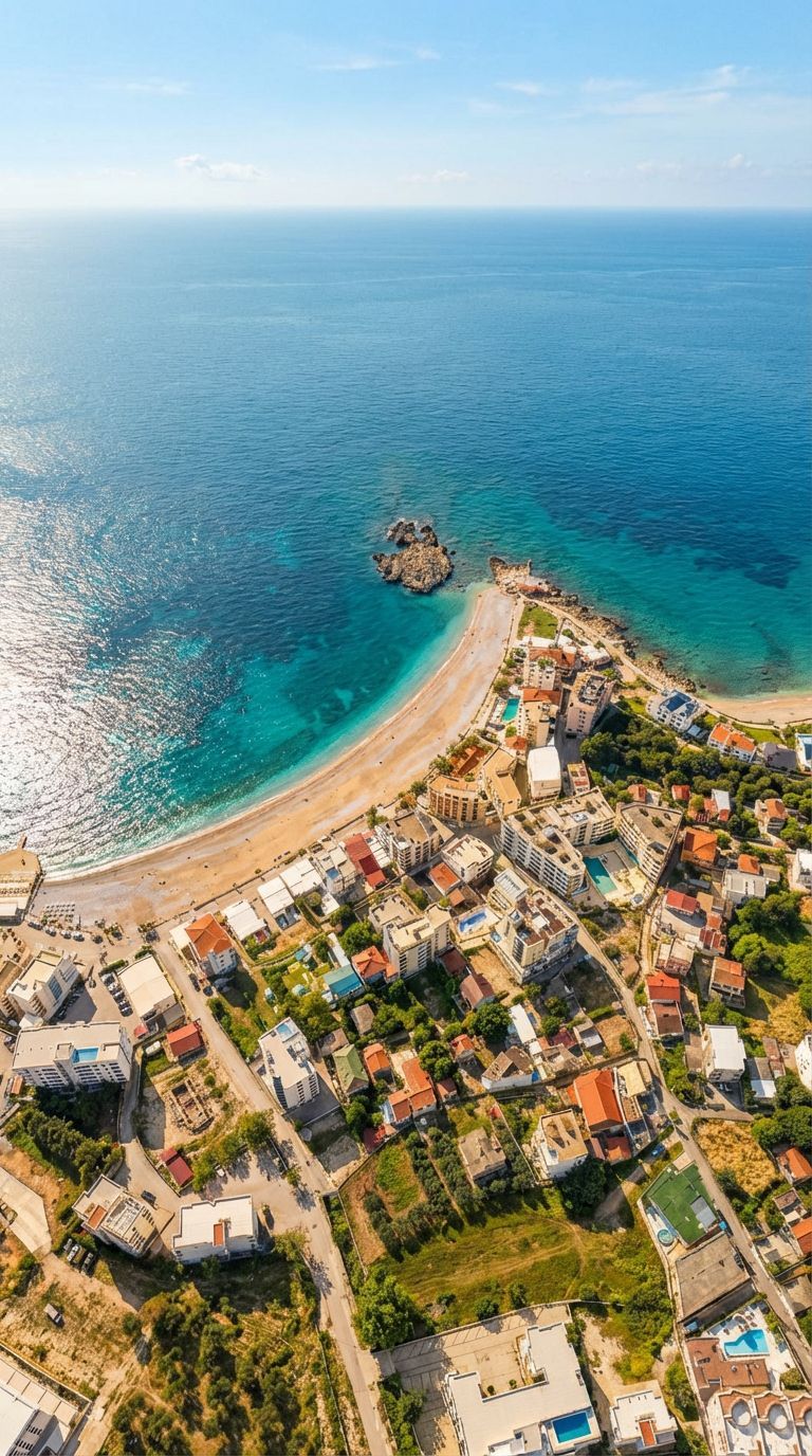 Urbanizovan plac 3200 m² na prodaju, Dobre Vode, Bar - Amfora Real Estate