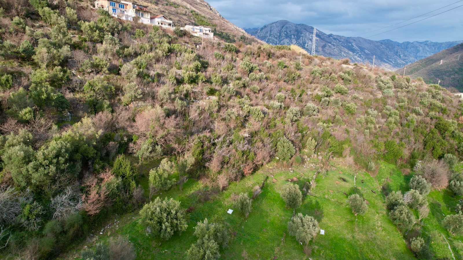 amforaproperty.com/Zemljište sa pogledom na more, 750m², Kamenari, Herceg Novi