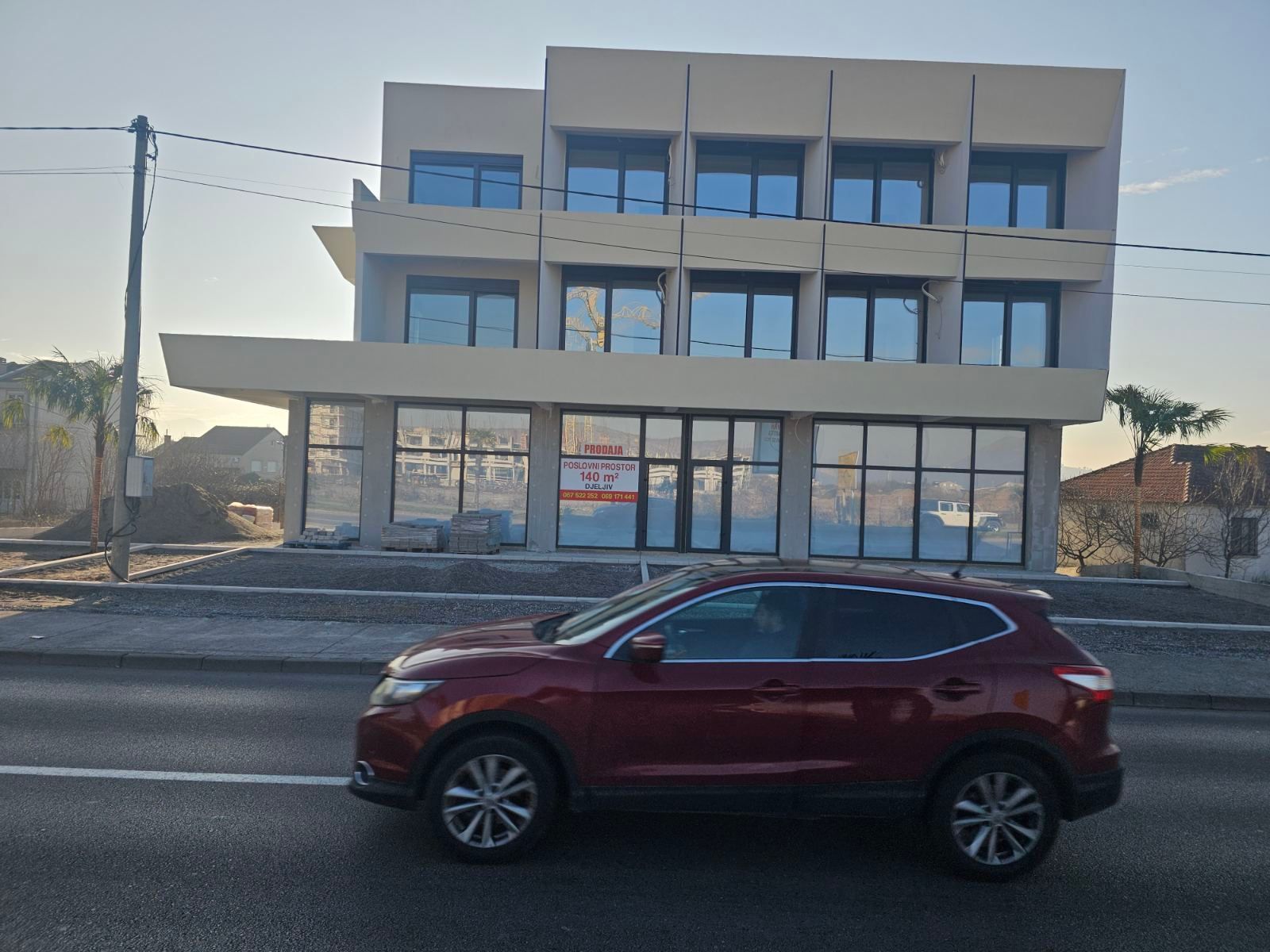 amforaproperty.com/Nov poslovni prostor od 65 m² na atraktivnoj lokaciji u Podgorici, Cetinjski put