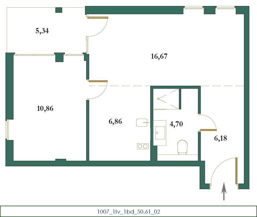 amforaproperty.com/Dvosoban stan 78.17M2 u novom stambenom kompleksu u izgradnji,Kolasin