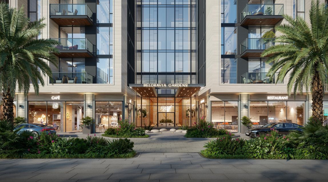 Dvosoban stan 99.7m² u kompleksu Belgravia Gardens, Dubai - Amfora Real Estate