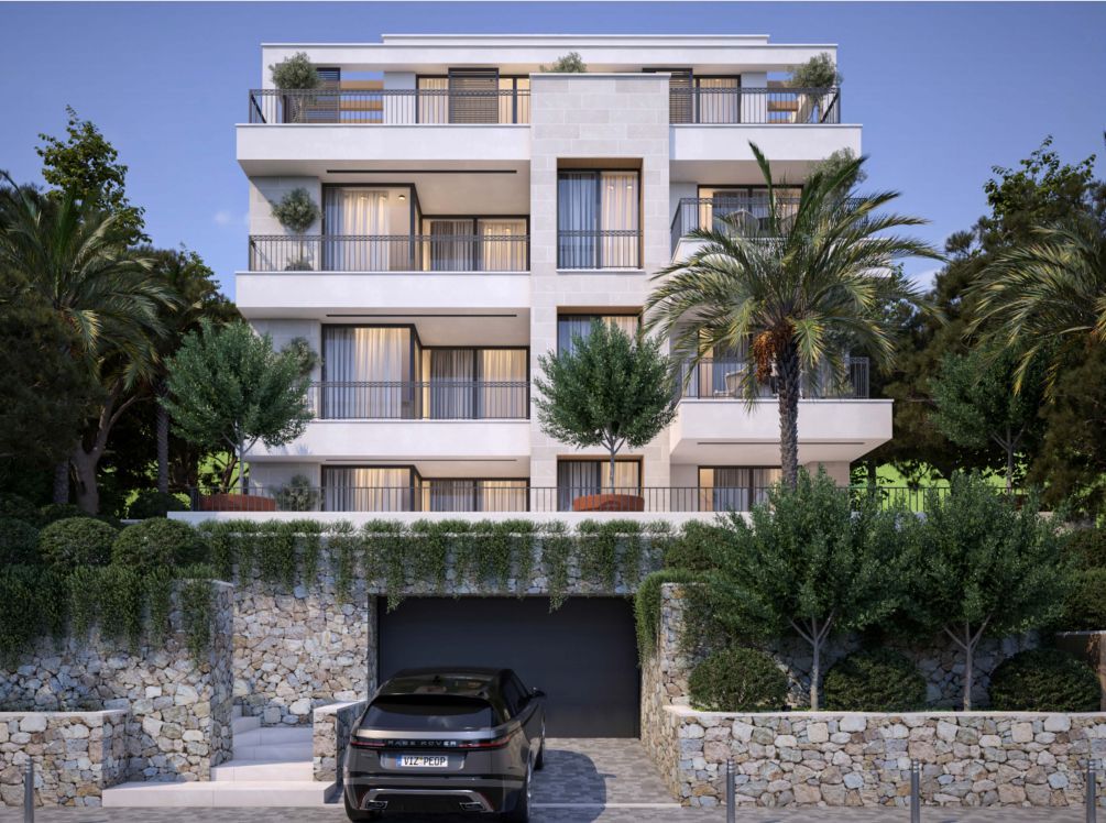 amforaproperty.com/Jednosoban Stan 82m² u novom stambenom kompleksu na prvoj liniji mora – Donja Lastva, Tivat