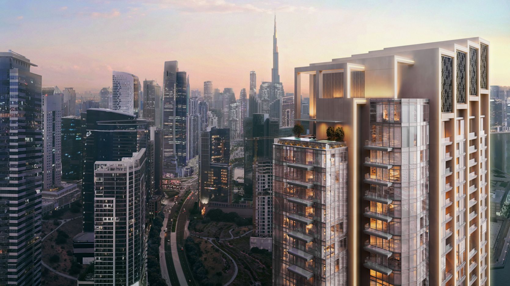 Ekskluzivni Dvosoban Stan od 165.86m² u Prestižnom One River Point Kompleksu-Business Bay, Dubai - Amfora Real Estate