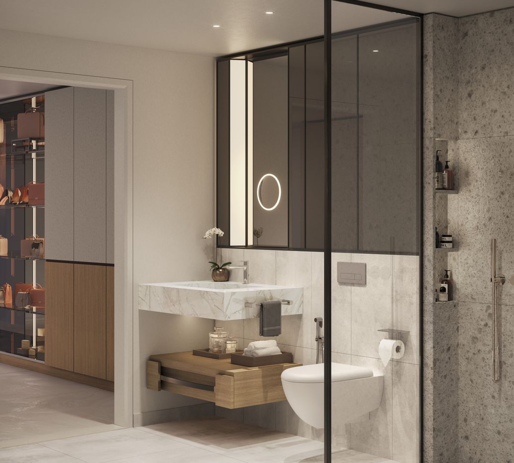 Ekskluzivni Dvosoban Stan od 165.86m² u Prestižnom One River Point Kompleksu-Business Bay, Dubai - Amfora Real Estate